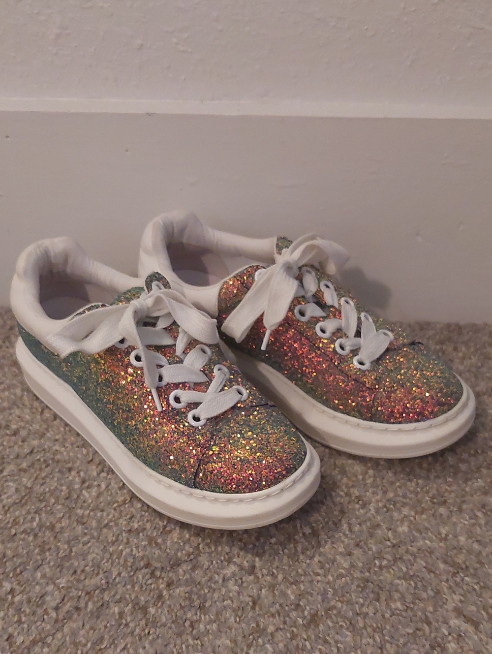 Steve Madden Glitter Sneakers